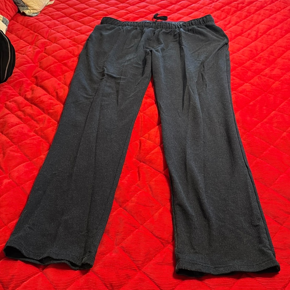 Orvis Sweat Workout Pants with Pockets Elastic Waist with Drawstring